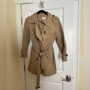 LOFT Classic Beige Trench Coat